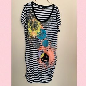 Joe Boxer Long Striped Shirt